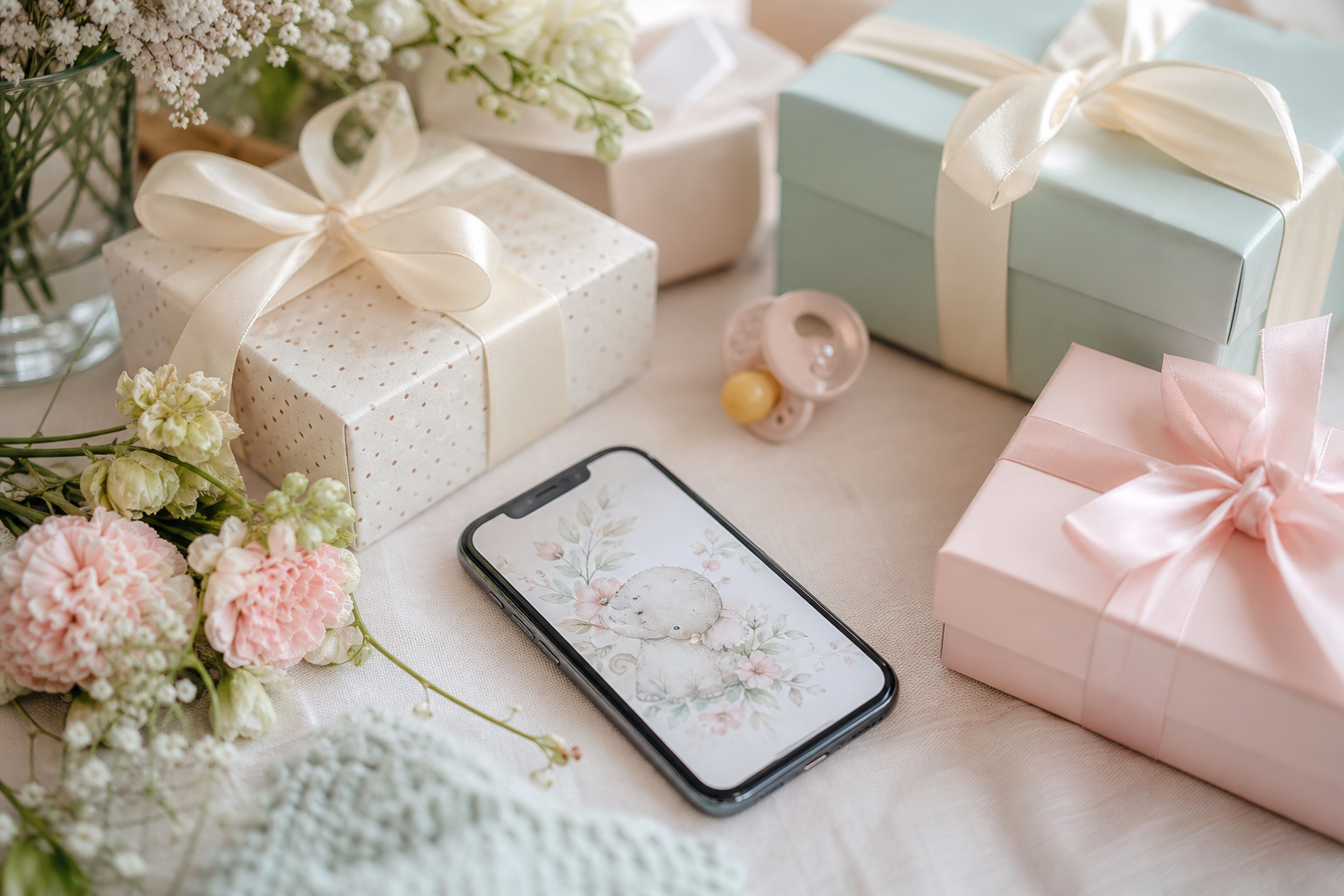 Ücretsiz Baby Shower Dijital Davetiyesi Oluşturma