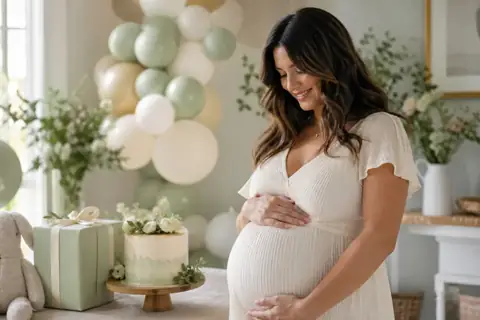 Baby Shower dijital davetiyesi örneği