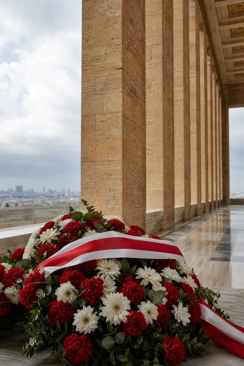 Anıtkabir Ziyareti dijital davetiyesi